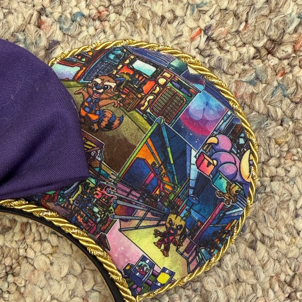 Guardians of the Galaxy Minnie Mouse Ears Headband Disney - Picture 2 of 3